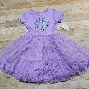 The Rolling Stones Lilac Tutu Dress